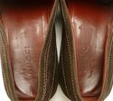 GUCCI sz 11 SUEDE APRON TOE STRAP LOAFERS 141960 M