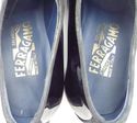 New - FERRAGAMO sz 7 EEE PATENT OXFORDS VF59417 ME