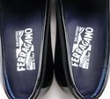 New - FERRAGAMO sz 8 EEE ROXY PATENT STRAP LOAFER 