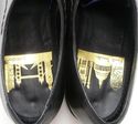 PAUL SMITH sz 8.5 LEATHER HAND CRAFTED OXFORDS 208