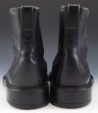 TOD'S sz 6 LEATHER DOUBLE GORE PLAIN TOE BOOTS MEN