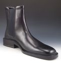 New - GUCCI sz 40 E LEATHER DOUBLE GORE BOOTS 0165