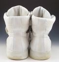 PRADA sz 12 ZIPPER & STRAP HIGH TOP SNEAKERS 4T264