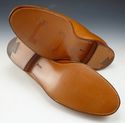 RALPH LAUREN sz 10.5 C LEATHER CAP TOE OXFORDS M10