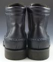 LOUIS VUITTON sz 9 LEATHER MOCCASIN TOE BOOTS FA00