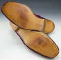 CARROLL & CO. sz 9.5 ENGLISH VELVET SLIPPERS 51734