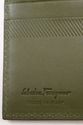 New - FERRAGAMO LEATHER 16 CARD / PASSPORT BIFOLD 