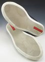 PRADA sz 7.5 NYLON LOW CUT SNEAKERS 4E1938 MENS BL