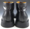 DOLCE & GABBANA sz 44 LEATHER LACE UP ANKLE BOOTS 