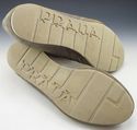 PRADA sz 7.5 PERFORATED SUEDE SNEAKERS 4E2335 MENS