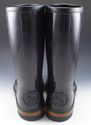 GUCCI sz 7 INTERLOCKING G RUBBER RAIN BOOTS 202752