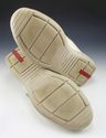 PRADA sz 9 LEATHER & NYLON MESH STRAP SNEAKERS 4P0