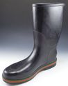 GUCCI sz 7 INTERLOCKING G RUBBER RAIN BOOTS 202752