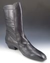 New - ROBERTO CAVALLI sz 44.5 LEATHER PLAIN TOE BO