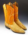 OLD RIDER sz 8 HORNBACK ALLIGATOR COWBOY BOOTS MEN