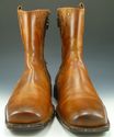 MARK NASON sz 7.5 HAVOC LEATHER ZIPPER BOOTS 67391