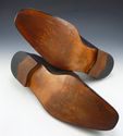 PAUL SMITH sz 8.5 LEATHER HAND CRAFTED OXFORDS 208