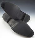 PRADA sz 8.5 TEXTURED SUEDE SPLIT TOE LOAFERS 2P10