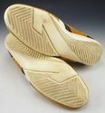 FERRAGAMO sz 7 EE SUEDE  & NYLON SNEAKERS MENS BRO