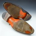 SANTONI sz 13 LEATHER DOUBLE MONK STRAPS 11210741 