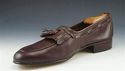 BALLY sz 8 INDIO LEATHER TASSEL LOAFER 940802 MENS