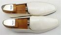 PRADA sz 8 PERFORATED LEATHER LOAFER 2D1786 MENS W