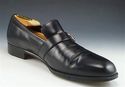 FERRAGAMO sz 9 BUCKLE & STRAP LOAFER UG5248 MENS B