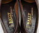 BALLY sz 8 INDIO LEATHER TASSEL LOAFER 940802 MENS