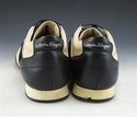 FERRAGAMO sz 8.5 EE SUEDE & NYLON MESH SNEAKER TV4