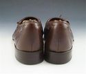 BALLY sz 8 INDIO LEATHER TASSEL LOAFER 940802 MENS