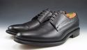 LOUIS VUITTON sz 9.5 LEATHER PLAIN TOE OXFORD NI00