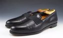 FERRAGAMO sz 8 RIO LEATHER FORMAL LOAFER HU23293 M