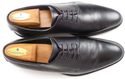 LOUIS VUITTON sz 9.5 LEATHER PLAIN TOE OXFORD NI00