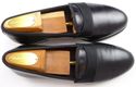 FERRAGAMO sz 8 RIO LEATHER FORMAL LOAFER HU23293 M