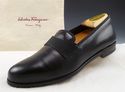 FERRAGAMO sz 8 RIO LEATHER FORMAL LOAFER HU23293 M