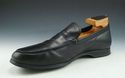 PRADA SPORT sz 9 LEATHER LOAFER 4D1651 MENS BLACK 