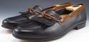 FERRAGAMO sz 10 B LEATHER KILTIE LOAFERS 00459 MEN