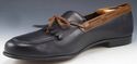 FERRAGAMO sz 10 B LEATHER KILTIE LOAFERS 00459 MEN