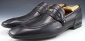 New - GUCCI sz 8 LEATHER APRON TOE LOAFER 312756 M