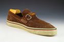 GUCCI sz 8 BAMBOO BIT GUCCISSIMA SUEDE LOAFER MENS