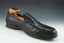 PRADA SPORT sz 9 LEATHER LOAFER 4D1651 MENS BLACK 