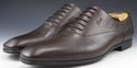 GUCCI sz 10.5 LEATHER PLAIN TOE OXFORDS 278956 MEN