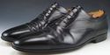 DOLCE & GABBANA sz 9 LEATHER CAP TOE OXFORDS 25489