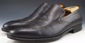 GUCCI sz 11 LEATHER WINGTIP LOAFERS 138216 MENS BL