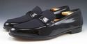 FERRAGAMO sz 9.5 DEAN PATENT TUXEDO LOAFERS UH3213