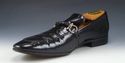 FERRAGAMO sz 8 GIGO PATENT LEATHER LOAFER VF46229 