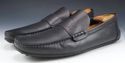 LOUIS VUITTON sz 11 TAIGA LEATHER DRIVING MOCCASIN