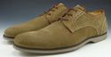 JOHN VARVATOS sz 11.5 MONACO STAMPED SUEDE DECK OX