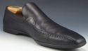 GUCCI sz 9.5 LEATHER BICYCLE TOE LOAFERS 162621 ME