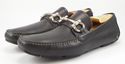 FERRAGAMO sz 9 PARIGI GANCINI BIT DRIVING MOCCASIN